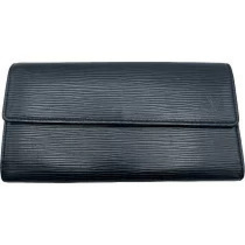 Louis Vuitton Portefeuille Sarah Noir Black Epi Leather Long Wallet